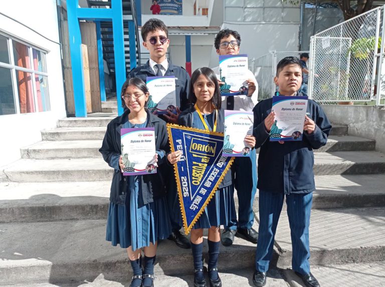 Primeros puestos en el Concurso Orion